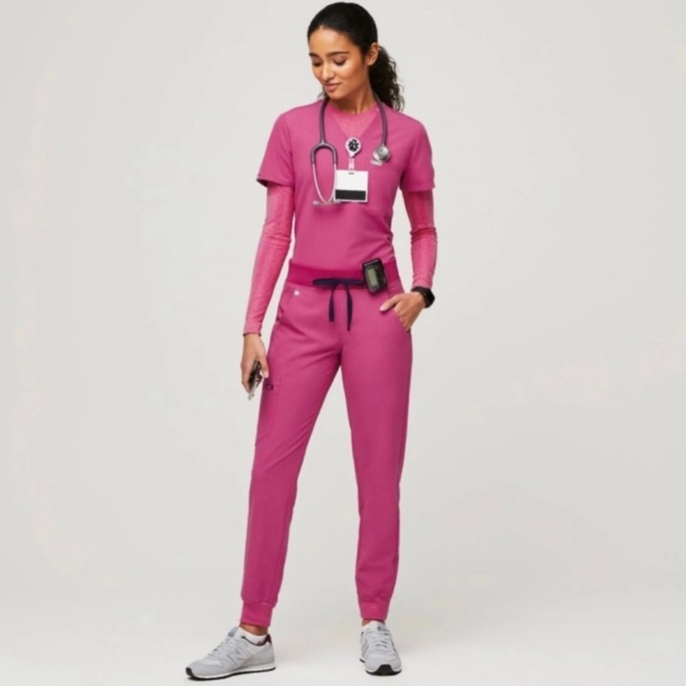Figs Electric Orchid Zamora Joggers
